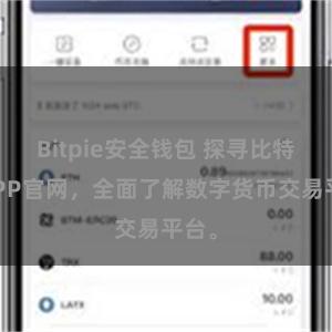Bitpie安全钱包 探寻比特派APP官网，全面了解数字货币交易平台。