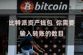 比特派资产钱包  你需要输入转账的数目